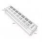 Compact USB 3.0 High Speed Hub with Separate 7-Ports with Power Supply US Plug