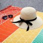 150x75cm Yoga Mat Rainbow 7 Colors Stripes Beach Towel Blanket Travel Shawl