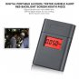 Digital Portable Alcohol Tester Audible Alert Red Backlight Screen Mouth Piece