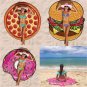Beach Cover Up Summer Donut Creative Shape Pizza Swimwear"4"