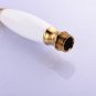 Brass gold water saving telephone shower head handheld shower sprayer