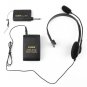 VHF Stage Wireless Lavalier Lapel Headset Microphone System Mic FM Transmitter
