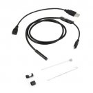 6 LED Waterproof 1M 7mm Phone Endoscope Inspection Camera For Android PC