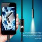 6 LED Waterproof 1M 7mm Phone Endoscope Inspection Camera For Android PC
