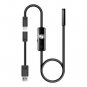 6 LED Waterproof 1M 7mm Phone Endoscope Inspection Camera For Android PC