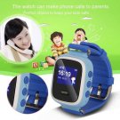 G60 Watch Safe-Keeper SOS Call Smart Watch Tracker For Children APP Control Blue