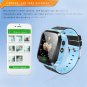Kids Wristwatch Touch Screen Anti-Lost Smartwatch Great Gift For Children Blue
