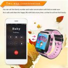 Kids Wristwatch Touch Screen Anti-Lost Smartwatch Great Gift For Children Pink