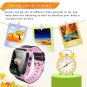Kids Wristwatch Touch Screen Anti-Lost Smartwatch Great Gift For Children Pink