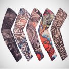10 PCS Mix Styles Fake Temporary Tattoo Sleeves Arm Stocking Party Hip Hop
