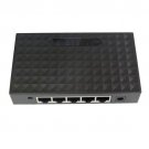 5 Port 100/1000 Mbps Desktop Ethernet Network LAN Power Hub EU Plug