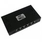 5 Port 100/1000 Mbps Desktop Ethernet Network LAN Power Hub EU Plug