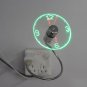 Mini Flexible Gooseneck LED Clock USB Fan For PC Notebook Time Display Cool