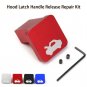 Car Hood Latch Handle Release Repair Kit for Honda Civic 96-2005 Black