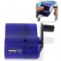New USB Travel Emergency Phone Charger Dynamo Hand Manual Charger Blue