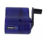 New USB Travel Emergency Phone Charger Dynamo Hand Manual Charger Blue