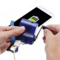 New USB Travel Emergency Phone Charger Dynamo Hand Manual Charger Blue