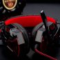 3.5mm Cool Surround Stereo Gaming Headset Headband Headphone with Mic for PC  Red