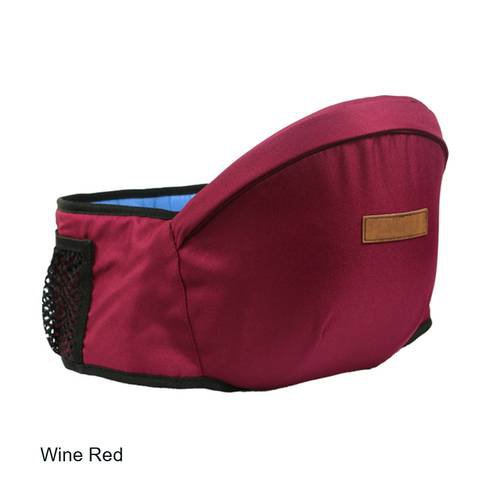 Waistband With baby seat Baby Carrier High Quality Baby Sling Infant Hip seat Wine Red