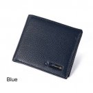 Genuine Leather Bluetooth Smart Wallet Anti Lost Finder GPS Locator Tracker  Blue