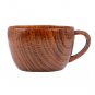 260ml / 8.8 oz Natural Jujube Bar Wooden Cups Mugs With Handgrip Coffee Mug