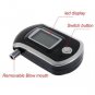 Digital Breath Alcohol Tester LCD Breathalyzer Analyzer With 5 Mouthpiece
