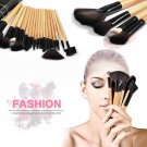 Pro 24 Pcs Makeup Brush Cosmetic Tool Kit Eyeshadow Powder Brush Set + Case