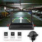 Car Reversing Assistance Kit with Folding Monitor+Waterproof Rear View Camera
