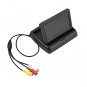 Car Reversing Assistance Kit with Folding Monitor+Waterproof Rear View Camera