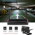 Car Reversing Assistance Kit with Folding Monitor + 4 LED Rear View Camera