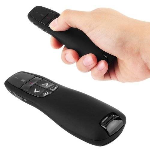 RF 2.4GHz Wireless Presenter USB Remote Control Presentation Laser Pointer