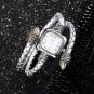 Stylish Gift Lady Women Girl Snake Style Bangle Bracelet Quartz Wrist Watch