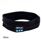 Sports Bluetooth Wireless Earphone Stereo Headphone Headset Sleep Headband  Black
