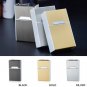 USB Lighter cigarette case for 20 cigarettes pack Black