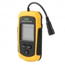 Lucky 0.7-100m Portable Sonar Sensor LCD Fish Finder Alarm Fishfinder Transducer