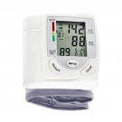 LESHP Digital LCD Wrist Blood Pressure Monitor Heart Rate Pulse Meter Measure