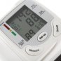 LESHP Digital LCD Wrist Blood Pressure Monitor Heart Rate Pulse Meter Measure