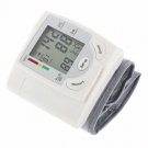 Automatic Digital LCD Display Wrist Blood Pressure Monitor Heart Beat Measure