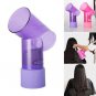 Hair Dryer Perfect Curls Diffuser Wind Spin Roller Fast And Easy Use Purple
