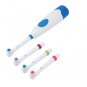 Portable Battery Operated Ultrasonic Sonic Rotary Electric Toothbrush Set