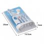 Portable Battery Operated Ultrasonic Sonic Rotary Electric Toothbrush Set