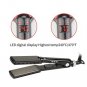 Titanium Plate Hair Straightener Curling Iron MCH Heater Straightening Iron UK Plug