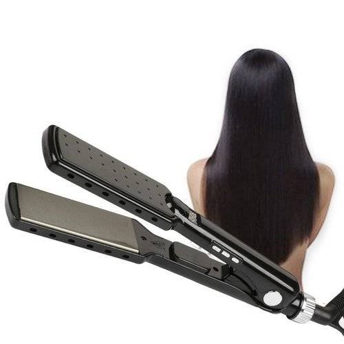 Titanium Plate Hair Straightener Curling Iron MCH Heater Straightening Iron AU Plug