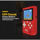 2.4 Inch LCD 8 Bit Handheld Game Player Video Console Built-in 129 Retro Games Red