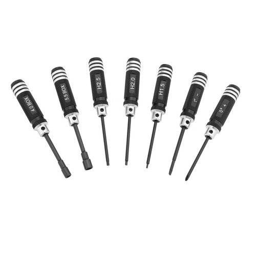 7pcs Hex Screw Driver Tool Kits 1.5MM-5.5MM For RC Helicopter Plane Car