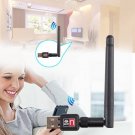 Mini USB 150M 150Mbps Wireless LAN Adapter 802.11b/n/g WiFi w/ 2dBi Antenna