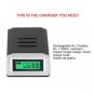 Universal Smart LCD Charger For 9V AA AAA C D Ni-MH Ni-CD Rechargeable Batteries UK Plug
