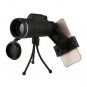 40X60 Monocular Telescope Night Vision Prism Scope With Phone Clip Tripod