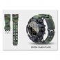 Waterproof Bluetooth Sport Smart Watch Phone Mate For Android IOS Green Camouflage