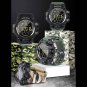 Waterproof Bluetooth Sport Smart Watch Phone Mate For Android IOS Green Camouflage